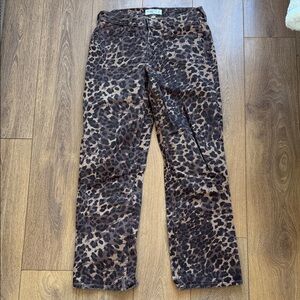 Leopard Print baggy low rise